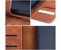 Forcell Oem TENDER Book Dėklas skirtas Samsung Galaxy A26 5G rudos spalvos