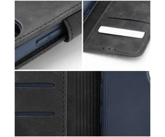 Oem TENDER Book Dėklas skirtas Samsung Galaxy S25 juodos spalvos