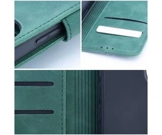 Oem TENDER Book dėklas skirtas Xiaomi Redmi Note 14 5G žalios spalvos