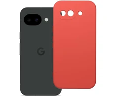 „Oem Google Pixel 10a“ silikoninis dėklas, miltelinės rožinės spalvos