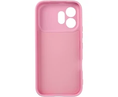 Oem dėklas, skirtas Honor 600, silikoninis, pudros rožinės spalvos