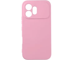 Oem dėklas, skirtas Honor 600, silikoninis, pudros rožinės spalvos