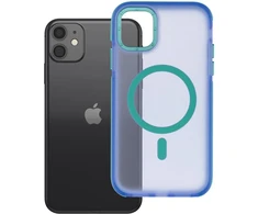 iPhone 11 dėklas Forcell F-Protect Vivid Premium, suderinamas su MagSafe, mėlynas