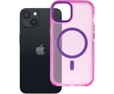 Dėklas iPhone 13 / 14 Forcell F-Protect Vivid Premium, suderinamas su MagSafe, rožinis