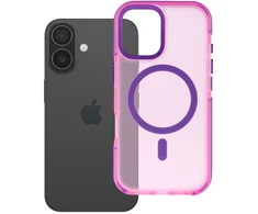 Dėklas iPhone 16 Forcell F-Protect Vivid Premium, suderinamas su MagSafe, rožinis