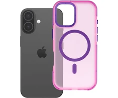Dėklas iPhone 17 Forcell F-Protect Vivid Premium, suderinamas su MagSafe, rožinis
