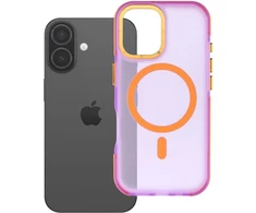 iPhone 17 dėklas Forcell F-Protect Vivid Premium, suderinamas su MagSafe, violetinė