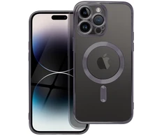 OEM dėklas, skirtas iPhone 17 Pro / 18 Pro, Electro Mag dėklas, suderinamas su MagSafe juodas