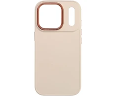 Dėklas Oem Case for iPhone 18 Pro / 17 Pro Frame antique baltas
