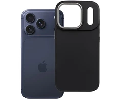 Dėklas Oem Case for iPhone 17 Pro / 18 Pro Frame juodas