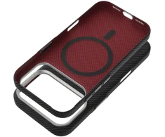 Oem Originalus „iPhone 17 Pro / 18 Pro“ dėklas (žemas kameros kraštas), „K-Look“, suderinamas su „MagSafe“ juodu v2