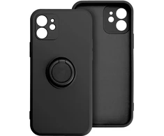 Dėklas Oem Case for iPhone 17 Pro / 18 Pro Silicone Ring juodas
