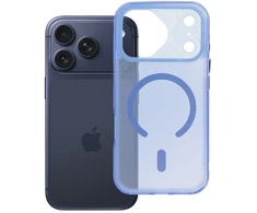 Oem Originalus „iPhone 17 PRO Aurora“ dėklas, suderinamas su „MagSafe“ mėlynas