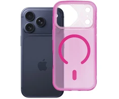 Hello Case Originalus „iPhone 17 PRO Aurora“ dėklas, suderinamas su „MagSafe“, rožinis