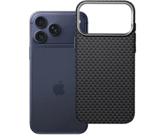 Oem Originalus „iPhone 17 Pro Max / 18 Pro Max“ dėklas (žemas kameros kraštas), „K-Look“, suderinamas su „MagSafe“ juodu v2