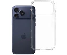 Oem Originalus „iPhone 17 Pro Max / 18 Pro Max“ itin skaidrus hibridinis dėklas, skaidrus