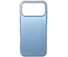 Oem dėklas, skirtas iPhone 17 Pro Max / 18 Pro Max, silikoninis, šviesiai mėlynas