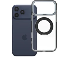Prodigee OEM dėklas, skirtas „iPhone 17 Pro Max / 18 Pro Max“ (žemas kameros kraštas), apvalus stovas, suderinamas su „MagSafe“ ir juodas