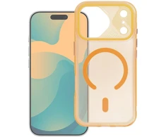 Prodigee Originalus „iPhone 17 Pro Max“ dėklas „Aurora“, suderinamas su „MagSafe“, oranžinis