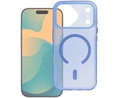 Hello Case Originalus „iPhone 17 PRO MAX“ dėklas „Aurora“, suderinamas su „MagSafe“ mėlynas