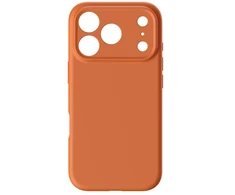 Case for iPhone 17 Pro Max / 18 Pro Max (low camera edge) Forcell F-Protect Rubber Premium compatible with MagSafe oranžinis