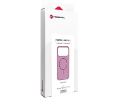 Dėklas Case for iPhone 18 Pro / 17 Pro Forcell F-Protect Chromatic Premium compatible with MagSafe dark cherry