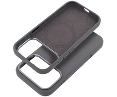 Dėklas Case for iPhone 18 Pro / 17 Pro Forcell F-Protect Frame Premium compatible with Magsafe pilka