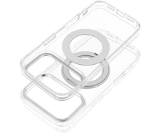 Dėklas Oem Case for iPhone 18 Pro / 17 Pro Frame Circle Stand compatible with MagSafe transparent