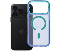 Dėklas iPhone 18 Pro Max / 17 Pro Max Forcell F-Protect Vivid Premium, suderinamas su MagSafe, mėlynas