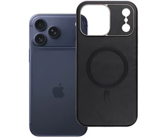 Dėklas Oem Case for iPhone 18 Pro Max / 17 Pro Max Gentleman Mag Cover compatible with MagSafe juodas