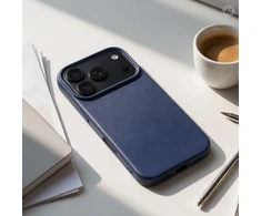 Oem dėklas, skirtas iPhone 18 Pro Max / 17 Pro Max, odelė tamsiai mėlyna