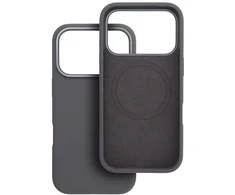 Dėklas Case for iPhone 18 Pro Max / 17 Pro Max Forcell F-Protect Frame Premium compatible with Magsafe pilka