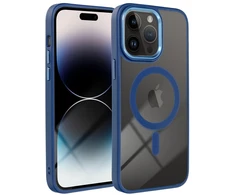Dėklas Oem Case for iPhone 18 Pro Max / 17 Pro Max Color Edge Mag Cover compatible with MagSafe titanium-pilka