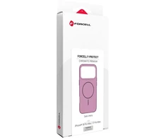 Case for iPhone 18 Pro Max / 17 Pro Max Forcell F-Protect Chromatic Premium compatible with MagSafe dark cherry