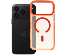 Dėklas iPhone 18 Pro Max / 17 Pro Max Forcell F-Protect Vivid Premium, suderinamas su MagSafe, oranžinis