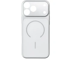 Dėklas Oem Case for iPhone 18 Pro Max / 17 Pro Max Make 18 compatible with MagSafe sidabrinis