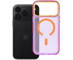 Dėklas iPhone 18 Pro Max / 17 Pro Max Forcell F-Protect Vivid Premium, suderinamas su MagSafe, violetinė
