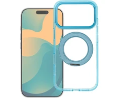 Dėklas Oem Case for iPhone 18 Pro Max / 17 Pro Max Frame Circle Stand compatible with MagSafe light mėlynas