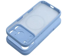 Dėklas Case for iPhone 18 Pro Max / 17 Pro Max Forcell F-Protect Rubber Premium compatible with MagSafe light mėlynas