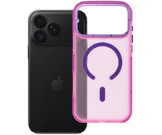 Dėklas iPhone 18 Pro Max / 17 Pro Max Forcell F-Protect Vivid Premium, suderinamas su MagSafe, rožinis