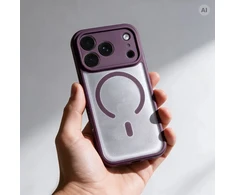 Dėklas Oem Case for iPhone 18 Pro Max / 17 Pro Max Full Matte Mag Cover compatible with MagSafe burgundy