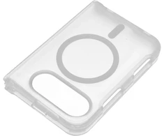Case for iPhone Duo Forcell F-Protect 4sD-i Smoke Hybrid Premium compatible with MagSafe transparent matt