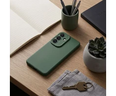 Oem Dėklas Samsung A07 / A08 Matt 2.0 tamsiai žalias
