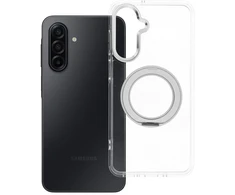 Oem Dėklas na Samsung A17 / A18 Frame Circle Stand zgodne su MagSafe transparentne