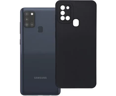 Oem Dėklas na Samsung A21S Matt 2.0 juoda