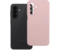 Oem Dėklas Samsung A27 5G Silicone 2 mm (kameros apsauga) pudrinė rožinė