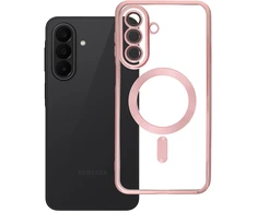 Oem Dėklas na Samsung A27 Electro Mag Cover zgodne su MagSafe auksinė róż