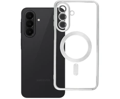 Oem Dėklas na Samsung A27 Electro Mag Cover zgodne su MagSafe sidabrinė