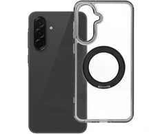 Oem Dėklas na Samsung A36 Frame Circle Stand zgodne su MagSafe juoda