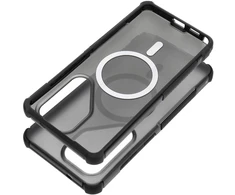 Dėklas na Samsung A37 Forcell F-Protect BumperX Premium zgodne su MagSafe juoda 0INT